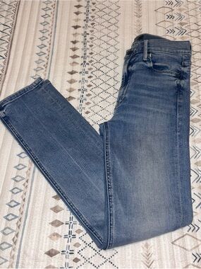 MOTHER The Mid Rise Dazzler Ankle Jeans - Blue size 25
